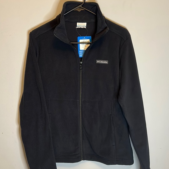 Columbia Sweaters - Columbia Women’s Black Fleece Full Zip Sweater Size Medium